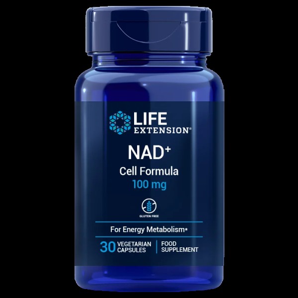 Life Extension NAD+ Cell Formula - 100mg - 30 vegetarische Kapseln