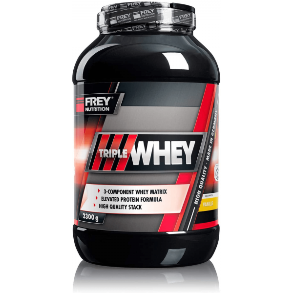 Frey Nutrition - Triple Whey Protein 2300g Eiweiss Dose
