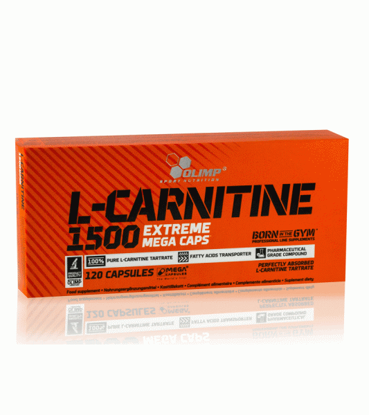 Olimp L-Carnitine 1500 Extreme Mega Caps - 120 Kapseln