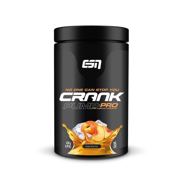 ESN Crank Pump Pro 450g - Pre workout Booster - L-Citrullin-Malat und weiteren Aminosäuren