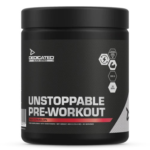 Dedicated Nutrition Unstoppable 300g Pre-Workout Booster - Neu