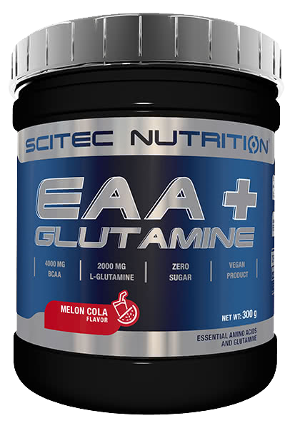 Scitec Nutrition EAA + Glutamine 300g - Glutamin-Aminosäurenkomplex & essentielle Aminos