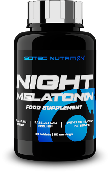 Scitec Nutrition Night Melatonin 90 Tabletten - 1mg Melatonin pro Tablette