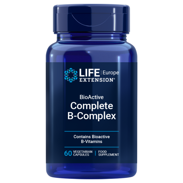 Life Extension Bioaktiver B-Komplex 60 Kapseln
