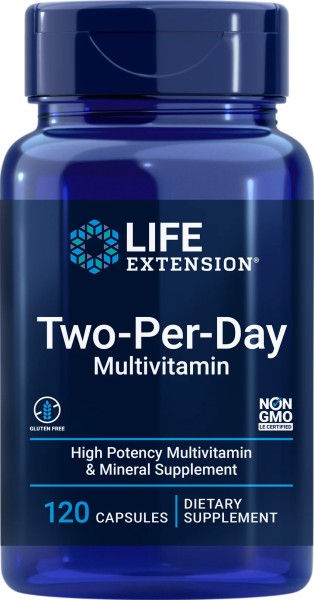 Life Extension - Two per Day Kapseln - 120 Kapseln